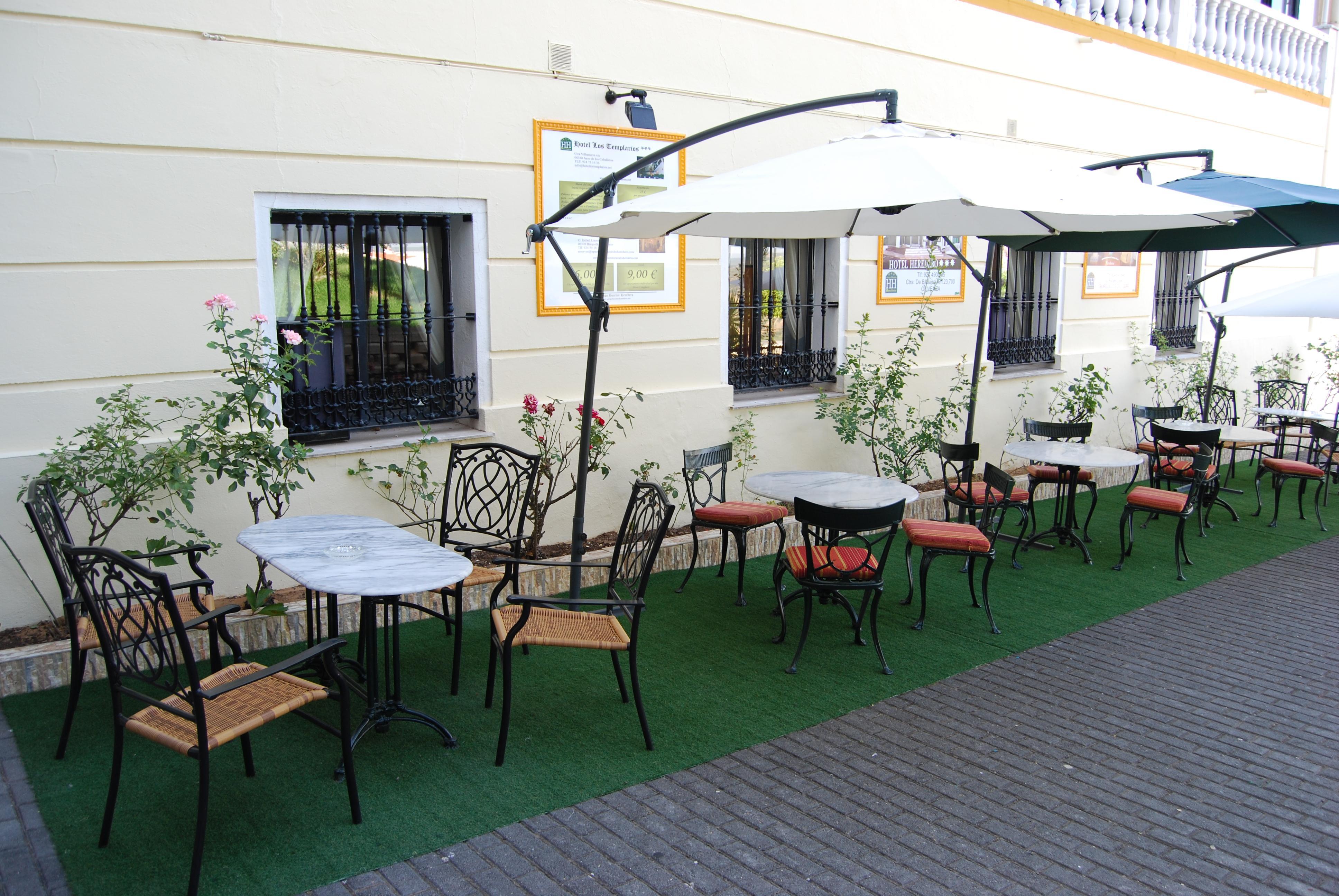Hotel Los Templarios Jerez De Los Caballeros Esterno foto